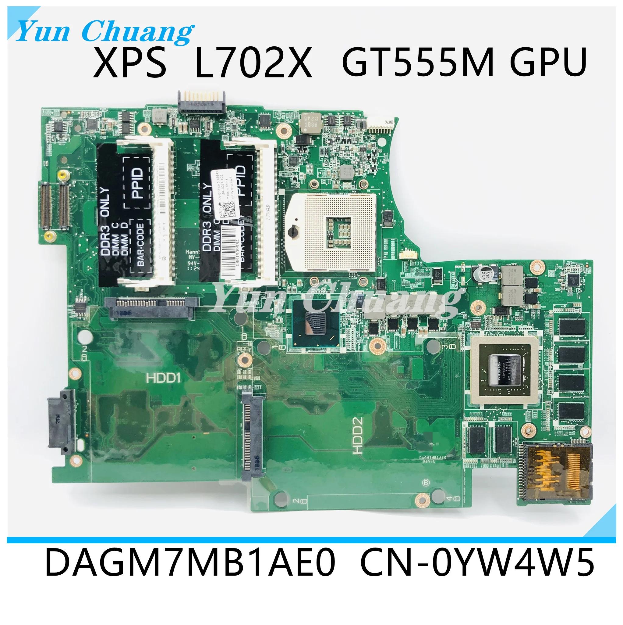 CN-0YW4W5 0YW4W5 Dell XPS L702X Ʈ   DAGM7MB1AE0 HM67 GT555M GPU   ü ׽Ʈ